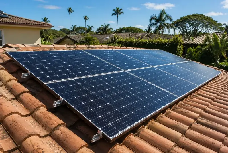 Installation de panneaux solaires à Salagnac
